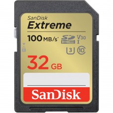 Sandisk Extreme 32GB 100MB/S UHS-I SDHC SDSDXVT-032G