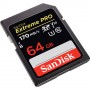 SANDISK EXTREME PRO 64GB SD170mb/s V30 SDSDXXY-064G