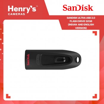 Sandisk Ultra USB 3.0 Flash Drive 32GB (Indian  English version) 