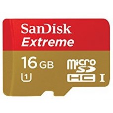 SANDISK EXTREME 16GB MICRO SD 80MB/S 533X SDSDQX-016G