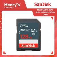 SanDisk 128GB Ultra SDXC UHS-I 100MB/s C10 SD Card - SDSDUNR-128G-GN3IN SanDisk 128GB Ultra SDXC UHS-I 100MB/s C10 SD Card - SDSDUNR-128G-GN3IN