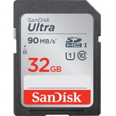 Sandisk Ultra 32GB SDHC UHS-I 90MB/s C10 SDSDUNR-032