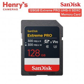 SanDisk 128GB Extreme PRO UHS-II SDXC (V90) Memory Card - SDSDXDM-128G-GN4IN SanDisk 128GB Extreme PRO UHS-II SDXC (V90) Memory Card - SDSDXDM-128G-GN4IN