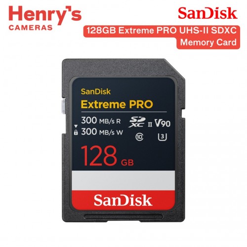 SanDisk 128GB Extreme PRO UHS-II SDXC Memory Card - SDSDXDM-128G-GN4IN