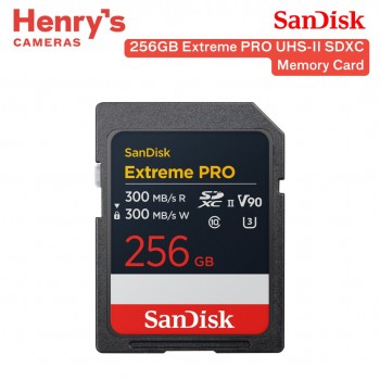 SanDisk 256GB Extreme PRO UHS-II SDXC (V90) Memory Card - SDSDXDM-256G-GN4IN SanDisk 256GB Extreme PRO UHS-II SDXC (V90) Memory Card - SDSDXDM-256G-GN4IN