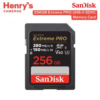 SanDisk 256GB Extreme PRO UHS-II SDXC Memory Card - SDSDXEP-256G-GN4IN SanDisk 256GB Extreme PRO UHS-II SDXC Memory Card - SDSDXEP-256G-GN4IN
