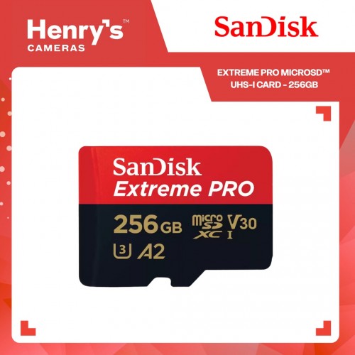 Sandisk Extreme PRO microSD™ UHS-I Card - 256GB