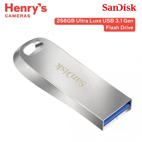 SanDisk 256GB Ultra Luxe USB 3.1 Gen Flash Drive