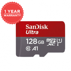 SANDISK ULTRA 128GB MICRO SD UHS-I 100MB/S U1 A1 SDSQUAR-128G