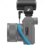 SENNHEISER MKE 200 ULTRACOMPACT MOBILE KIT CAMERA-MOUNT DIRECTIONAL MICROPHONE