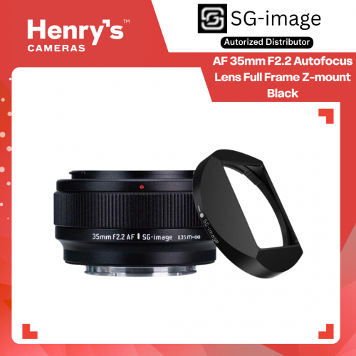 SG IMAGE AF 35mm F2.2 Lens Z-mount Black