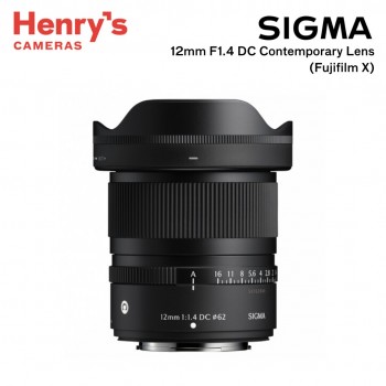 Sigma 12mm F1.4 DC Contemporary Lens for Fujifilm X