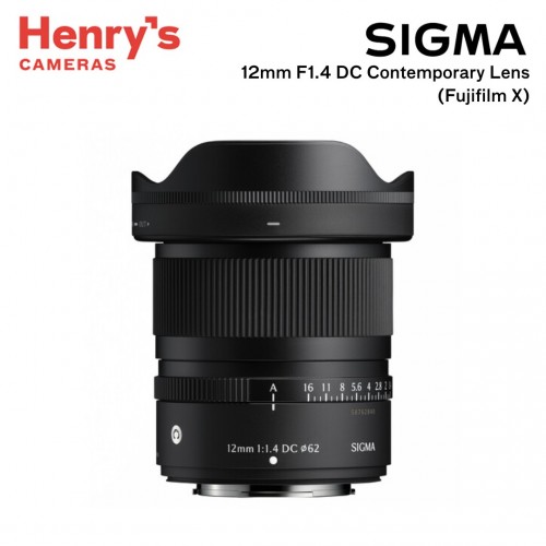 Sigma 12mm F1.4 DC Contemporary Lens for Fujifilm X
