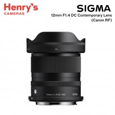 Sigma 12mm F1.4 DC Contemporary Lens for Canon RF