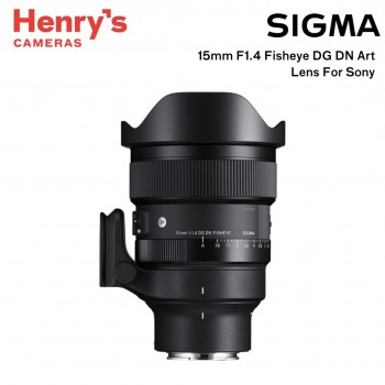 Sigma 15mm f1.4 DG DN Diagonal Fisheye for Sony E-Mount Sigma 15mm f1.4 DG DN Diagonal Fisheye for Sony E-Mount