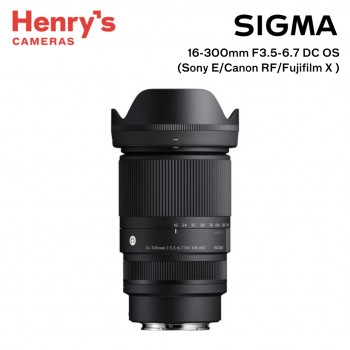Sigma 16-300mm F3.5-6.7 DC OS Contemporary Lens (Sony E/Canon RF/Fujifilm X)