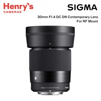 Sigma 30mm F1.4 DC DN Contemporary Lens For Canon RF Mount Sigma 30mm F1.4 DC DN Contemporary Lens For Canon RF Mount