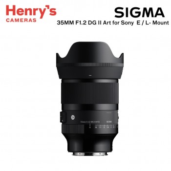 Sigma 35mm F1.2 DG II Art for Sony E / L- Mount