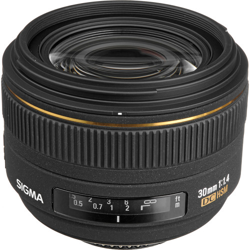 Sigma 30mm F/1.4 EX DC HSM Auto Focus Lens for Nikon