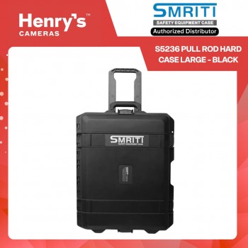 SMRITI S5236 Pull Rod Hard Case Large - Black SMRITI S5236 Pull Rod Hard Case Large - Black