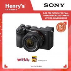 Sony ILCE-7C2 Alpha A7C II Full-Frame Mirrorless Camera with 28-60mm Lens Kit