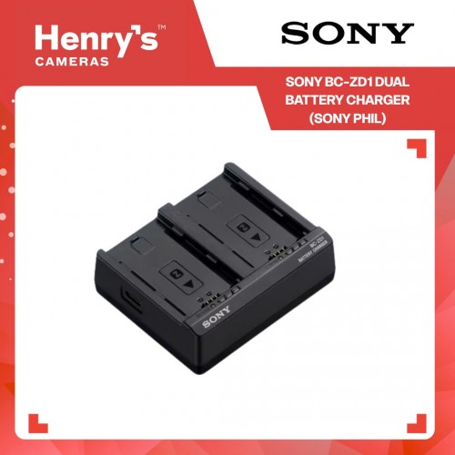 Sony BC-ZD1 Dual Battery Charger (SONY PHIL) Sony BC-ZD1 Dual Battery Charger (SONY PHIL)