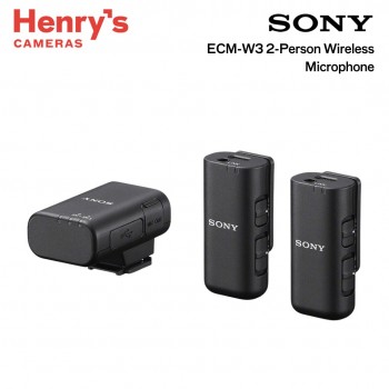Sony ECM-W3 2-Person Wireless Microphone Sony ECM-W3 2-Person Wireless Microphone