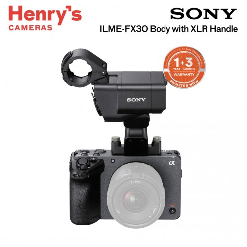 Sony ILME-FX30 Body with XLR Handle Sony ILME-FX30 Body with XLR Handle