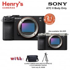 Sony ILCE-7C2 Alpha A7C II Full-Frame Mirrorless Camera Body Only