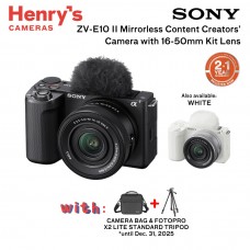 Sony ZV-E10 II Mirrorless Camera with 16-50mm Lens Kit