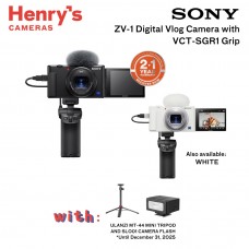 Sony ZV-1 Digital Vlog Camera with VCT-SGR1 Grip