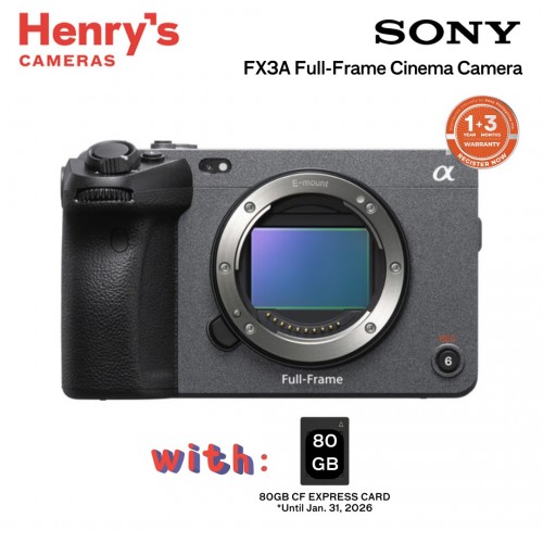 Sony ILME-FX3A Body Only Professional Camcorder Sony ILME-FX3A Body Only Professional Camcorder