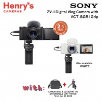 Sony ZV-1 Digital Vlog Camera with VCT-SGR1 Grip