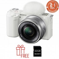Sony ZV-E10 16-50mm Vlogging Camera White