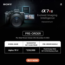 Sony Alpha A7R V Body - Read Preorder Details