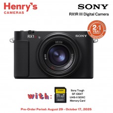 Sony RX1R III Digital Camera [PRE ORDER]