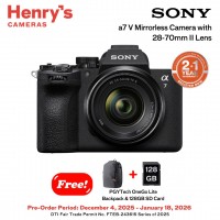 Sony Alpha A7 V ILCE-7M5 Mirrorless Camera with 28-70mm II Lens [PRE-ORDER]