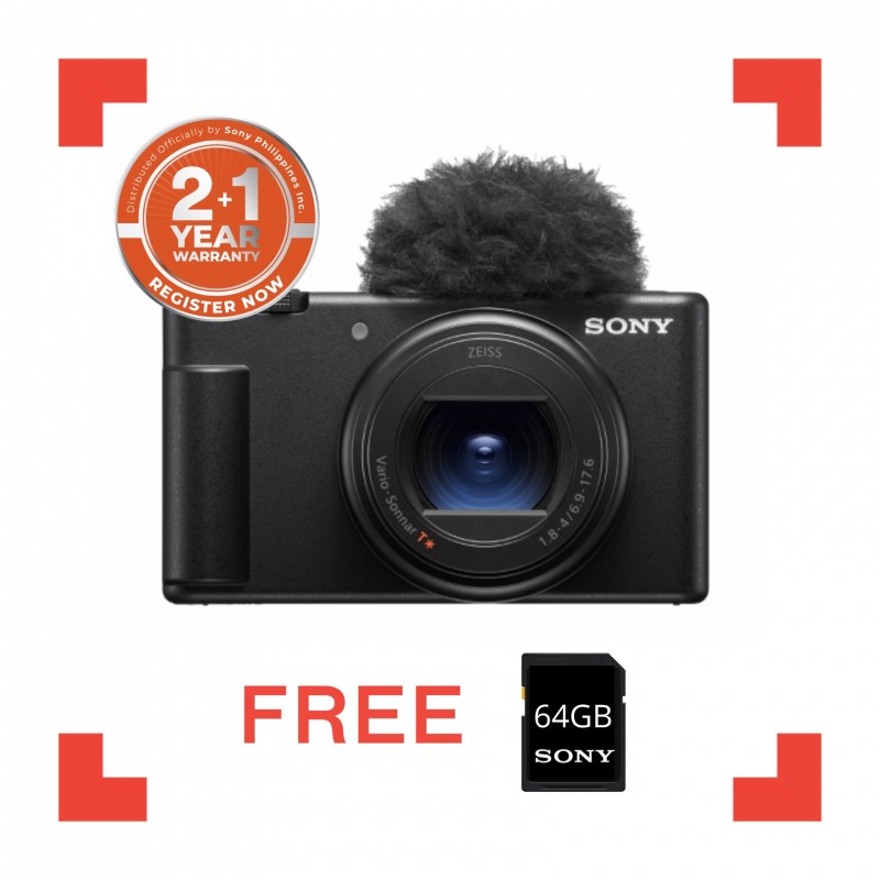 Midwest Photo Sony ZV-1 II Digital Camera - Black