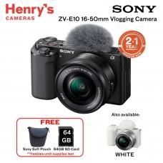Sony ZV-E10 16-50mm Vlogging Camera
