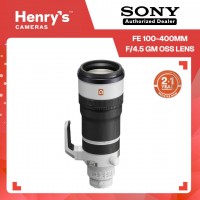 Sony FE 100-400mm F4.5 GM OSS Lens