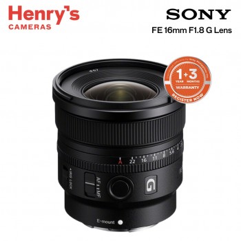 Sony FE 16mm F1.8 G Lens Sony FE 16mm F1.8 G Lens
