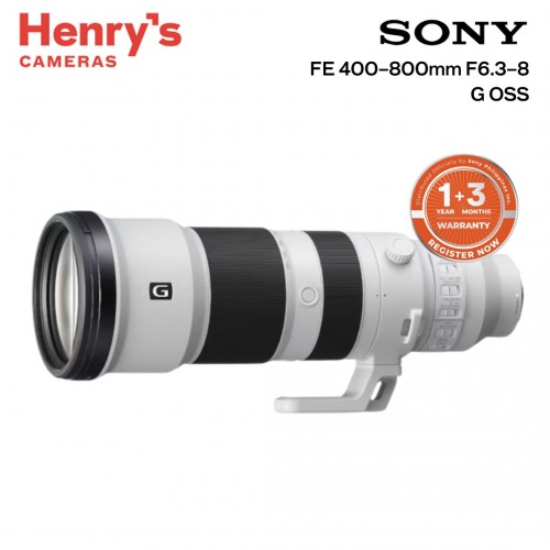 Sony FE 400–800mm F6.3–8 G OSS (PRE-ORDER)