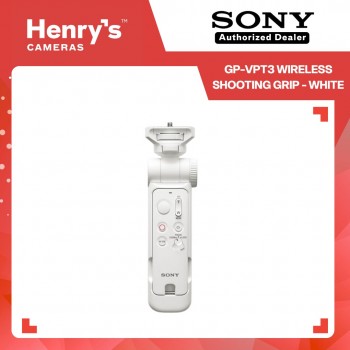 Sony GP-VPT3 Wireless Shooting Grip with Detachable Remote Commander - White