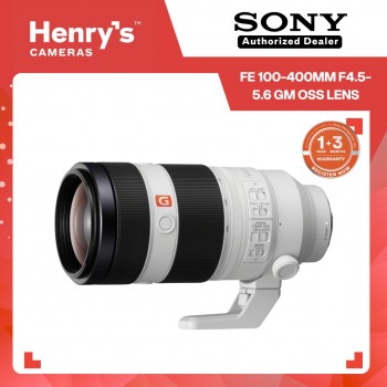 Sony FE 100-400mm F4.5-5.6 GM OSS Lens
