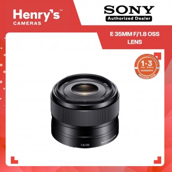 Sony E 35mm F/1.8 OSS Lens