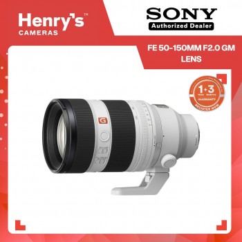Sony FE 50-150mm F2.0 GM Lens