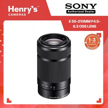 Sony E 55-210mm F4.5-6.3 OSS Lens