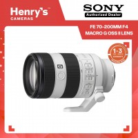Sony FE 70-200mm F4 Macro G OSS II Lens 