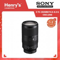 Sony E 70-350mm F4.5-6.3 G OSS Lens