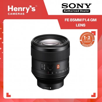 Sony FE 85mm F1.4 GM Lens